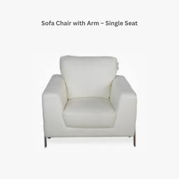 thumbnail Sofa Chair with Arm Single Seat - WES01